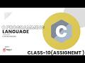C PROGRAMMING LANGUAGE ASSIGNMENT OPERATOR(PART-1)