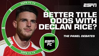 Declan Rice is OFFICIALLY with Arsenal: What are their odds of beating Man City? | ESPN FC