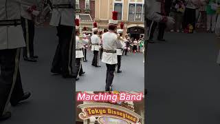 Marching band at Tokyo Disneyland