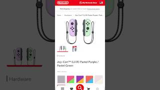 New Switch Joy Con Colors