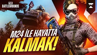 SON ÇEMBERDE M24 İLE HAYATTA KALMAK! 🔥 PUBG