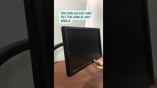 Worksmart - Computer monitor arm | Durable design with professional look