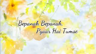 Bepanah FULL SONG lyrics colors tv Bepanaah Full Title song Aditya and Zoya Full Song
