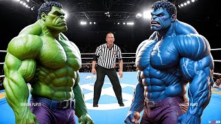 HULK VS BLUE HULK - EPIC BATTLE