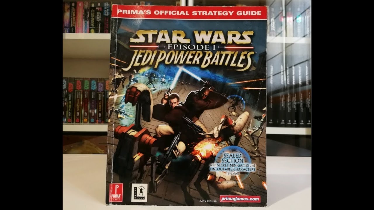 Star Wars Episode I Jedi Power Battles Prima Official Strategy Guide ...