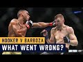 Dan Hooker - Barboza, what went wrong?