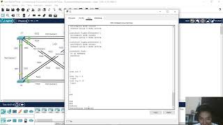 Konfigurasi Packet Tracker 6.3.4  Troubleshoot EtherChannel dan 6.4.1  Implement EtherChannel