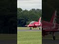 Red Arrows Hawk landing at RIAT 2024 #redarrows #hawk #riat2024 #aviation #planespotting #avgeek