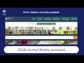 Create an Effat Library Account | Effat Library & Cultural Museum Tutorial