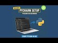 #3. Python Tutorial for Beginners | Install PyCharm & Run Your First Program