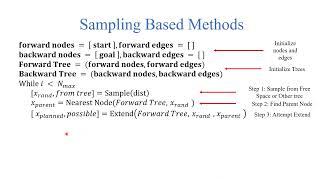 Sampling Based Path Planning: Bidirectional RRT Algorithm