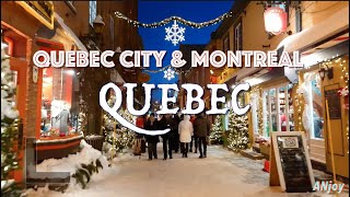 [TRAVEL] Québec｜Québec City \u0026 Montreal 캐나다 퀘벡 몬트리올 여행