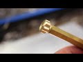 60s tutorial how to do simple milling on a mini metal lathe