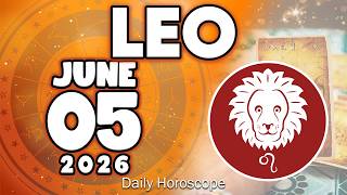 𝐋𝐞𝐨 ♌ HUGE SURPRISE 🎁 is COMING Into YOUR LIFE❗💸 Horoscope for today JUNE 5 2026 🔮 #horoscope #new