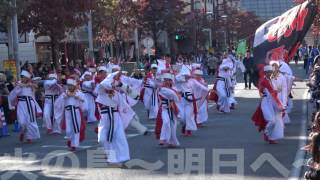 壱夢さん【4K】草加ふささら祭り＆踊るん♪よさこい2016