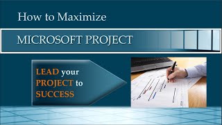 How to Maximize Microsoft Project