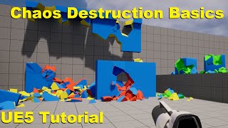 Unreal Engine 5 - Chaos Destruction Basics | Tutorial