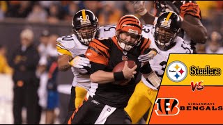 First Bengals-Steelers Playoff! Pittsburgh Steelers vs Cincinnati Bengals 2005 Wildcard FULL GAME