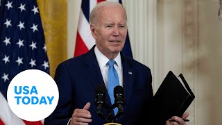 Joe Biden says he had no influence over Donald Trump's indictment | USA TODAY