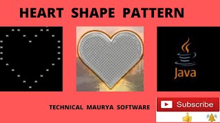 Heart Shape Pattern Program in Java #Heart Pattern #Java Program #Heart In Java Pattern #Pattern