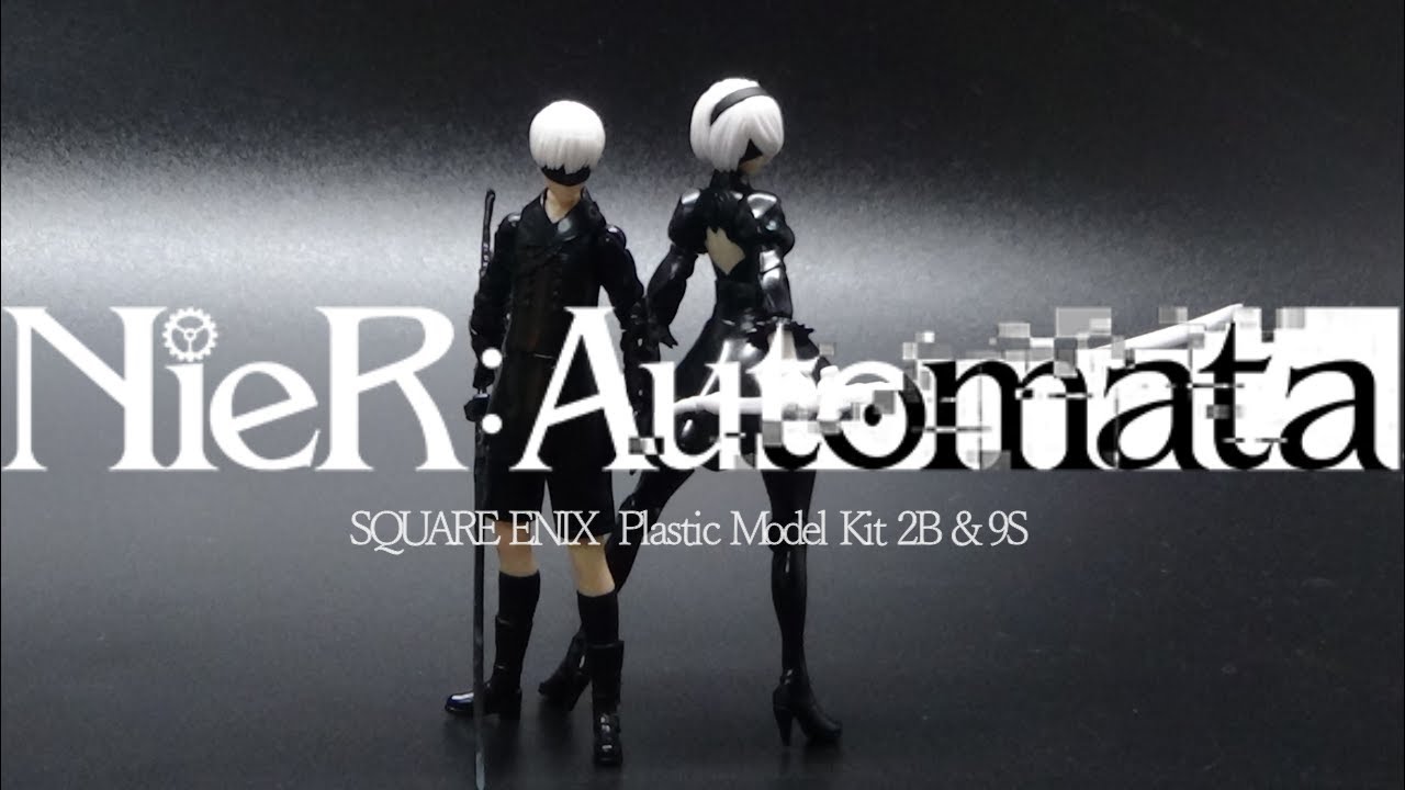 スクウェア・エニックス NieR:Automata 2B＆9S / SQUARE ENIX Plastic Model Kit 2B & 9S ...