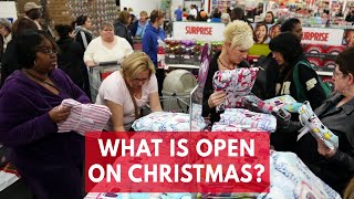 What is open on Christmas in the US?