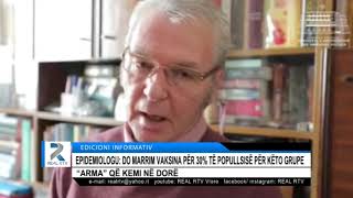 EPIDEMIOLOGU: DO MARRIM VAKSINA PËR 30% TË POPULLSISË PËR KËTO GRUPE!“ARMA” QË KEMI NË DORË