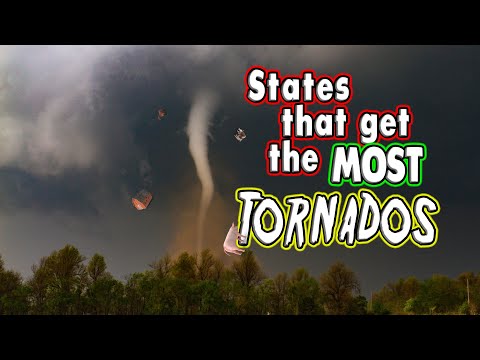 Which province has the most tornadoes?