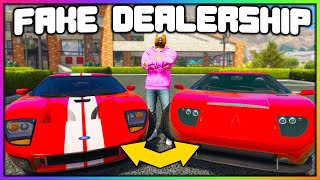 GTA 5 Roleplay - STEALING REAL CARS / GIVING FAKE ONES BACK | RedlineRP