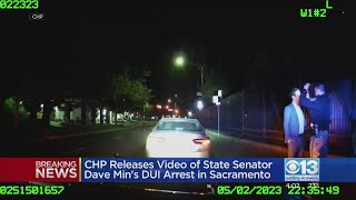 CHP releases video of state Senator Dave Min's DUI arrest in Sacramento