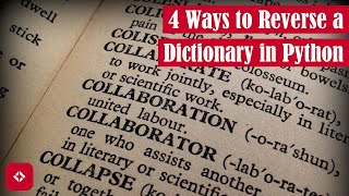 4 Ways to Reverse a Dictionary in Python Featuring My Hero Academia Quirks