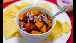 Pantry Meal: Black Bean/Sweet Potato Chili