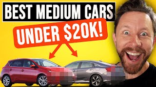 BEST used medium cars UNDER $20,000 to buy in 2023