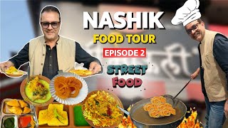 Nashik Famous Food Places | Street Food In Nashik | Jalebi At Budha Halwai, Kadhi Samosa \u0026 More!!