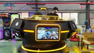 EPARK 4 Person Flying Saucer 9D Vr Glasses VR Spaceship 9D Vr Cinema Simulator Arcade Machine