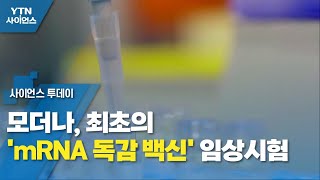 모더나, 최초의 'mRNA 독감 백신' 임상시험 / YTN 사이언스