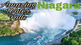 निसर्गाचा चमत्कार, नायगारा फॉल्स | Niagara Water Falls Canada | Advancher Tourism | most beautiful