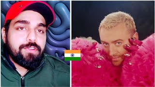 Look At His Nail Art 🎨 Sam Smith - I'm Not Here To Make Friends | Indian Review 🇮🇳