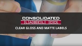 Clear Gloss and Matte Labeling Solutions