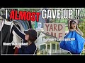 😖 I thought About Calling it QUITS! Yard Sale Ride Along + Thrift with ME + eBay Reseller