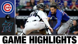 Cubs vs. Marlins Game Highlights (9/19/22) | MLB Highlights
