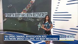 4th Body Recovered in Baltimore Bridge Collapse; FBI opens criminal investigation