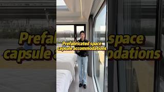 Prefabricated space capsule accommodations #EcoHouse#SmallHouse#ModularHousing #saopaulo #tinyhouse