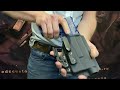 edc customs Кобура скрытого ношения для пистолета glock 19 с фонарём olight baldr mini