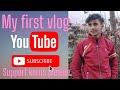 My first vlog || view in outside & shop || Affan Qureshi vlog || #1