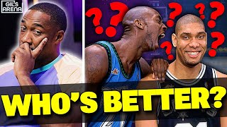Gilbert Arenas Says KG Could've Been Better Than Duncan