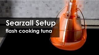 Searzall unboxing \u0026 first use | Flash cooking Tuna