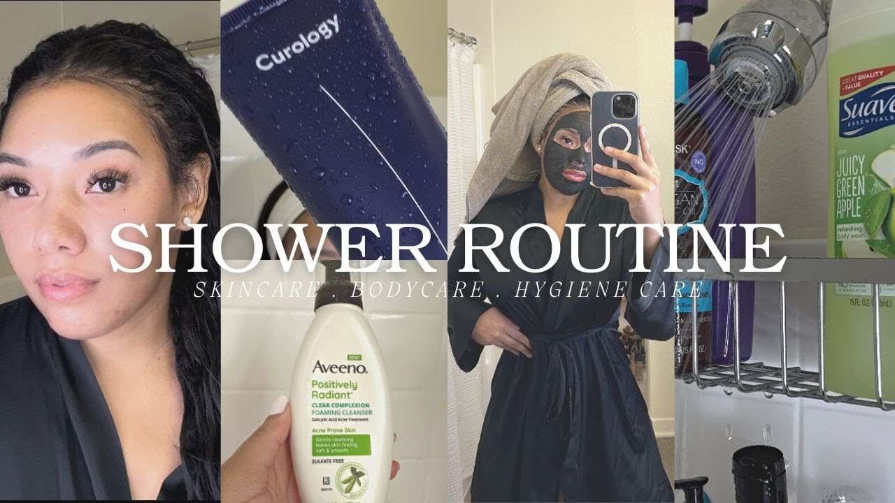 SHOWER ROUTINE | Body Care + Skin Care +Hygiene Care +Feminine Hygiene ...