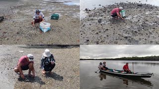 PESCARIA DE SURURU (MARISCO) NA MARÉ NOSSO PERCURSO ATÉ A ILHA #ceará