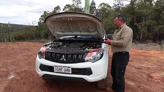 4WD Pre-start procedure